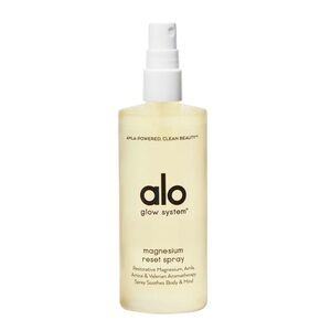 NWT alo glow system magnesium reset spray